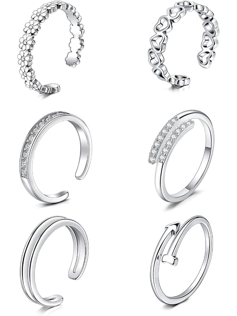 Toe Rings For Women Gold Toe Ring Gold Ankets For Women Silver Toe Ring Stainles
